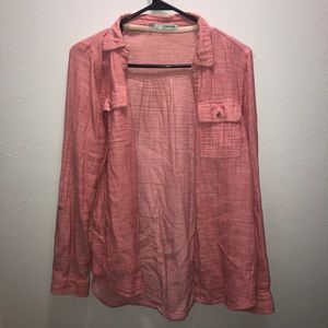 Pink Button Down
